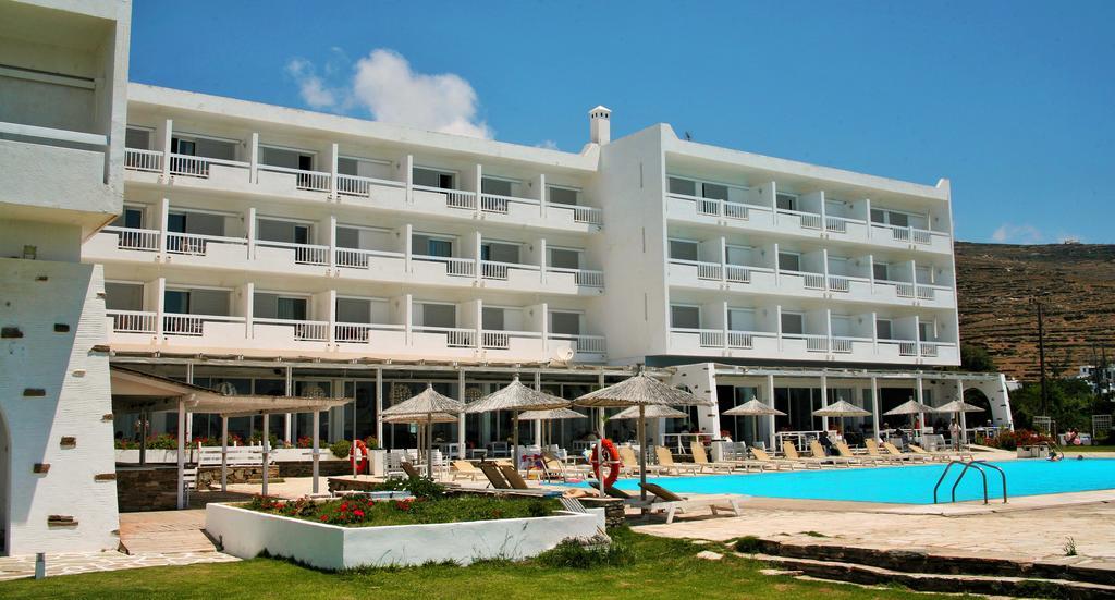 Tinos Beach Hotel Ngoại thất bức ảnh